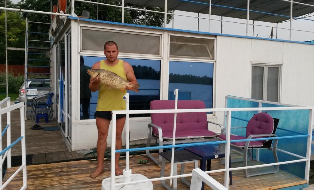 Hotel Delta Pontoon Mahmudia Esterno foto